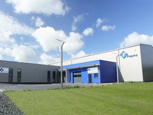 Hier ist der Neubau der der Logistik der Firma Repha in Langenhagen abgebildet.